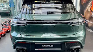 2022 Porsche Macan GTS in Malachite green | Walkaround