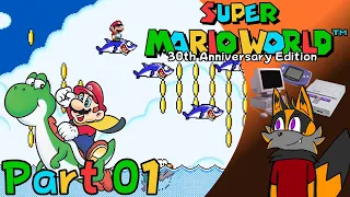 Super Mario World Hacks: SMW 30th Anniversary Edition - HARD MODE (Part 1) | JFox96 Stream VOD