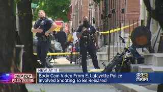 Baltimore City Police To Release Body Camera Footage From Sunday's Officer-Involved Shooting On Wedn