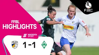 FC Carl Zeiss Jena - SV Werder Bremen | 3. Spieltag, 2021/2022 | MAGENTA SPORT