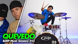 QUEVEDO || BZRP Music Sessions #52 | Drum Cover *Batería*