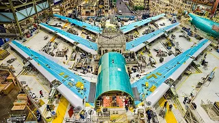 Incredible Modern Boeing Aircraft Manufacturing & Assembly Process. Amazing propeller manufacturing.