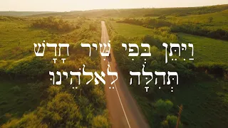 Hebrew Worship - Psalm תְּהִלִּים 40:4 - A New Song in my Mouth - Biblical Hebrew