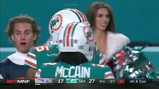 Last 2 minutes of Patriots vs. Dolphins