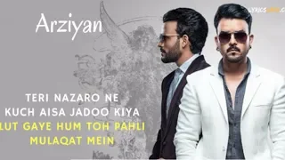 Arziyaan full lyrics song Toshi Shaarib | Kalim shiekh