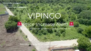 Vipingo Land Sale Alert: Buy Now Before Prices Rise to Ksh 6.5M & 3.9M | Invest in Prime Real Estate