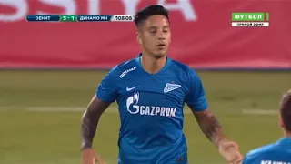 Sebastián Driussi GOAL. Zenit 5-1 Dinamo Minsk | 16/08/2018. Europa League, 3rd QR, 2nd Leg