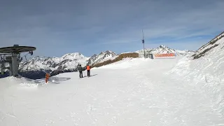 Piste Perdrix and Pracarra Red  La Norma/Valfrejus ski