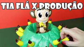 PULA MACACO e Cuidado Com a BARATA Tia Flá X Produção