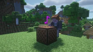 Minecraft, but if I STOP singing a RICK ROLL the video ends #Shorts