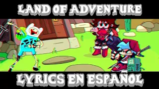 Land of Adventure | Vs Finn Mertens/FNF Glitched Legends 3.0 (Lyrics en Español)