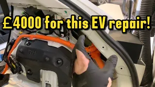 Hyundai ioniq 5 combo inlet replacement | charger replacement | high voltage wire replacement |