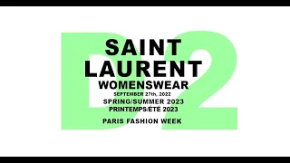 SAINT LAURENT Women's SS23 Paris - Full Runway Show | DNMAG