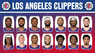 Los Angeles CLIPPERS Roster 2023/2024 - Player Lineup Profile Update as of October 19