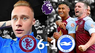 A Day To Forget | 6-1 | Aston Villa VS Brighton | Match Day Vlog