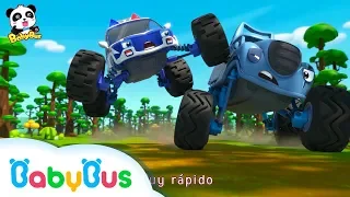 Auto Monstruo Patrulla | El Auto Malo Roba Mis Paletas | Canciones Infantiles | BabyBus Español