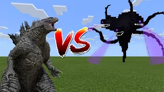 Wither Storm vs Godzilla in Minecraft