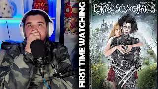 EMOTIONAL! FIRST TIME WATCHING Edward Scissorhands Movie Reaction