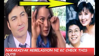 KC CONCEPCION BINULABOG ANG SOCMED MATAPOS UMIYAK AT MAGSALITA ABOUT KAY GABBY AT SHARON ALAMIN