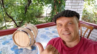 Cherry barrel for whiskey DIY | How to make wooden barrel at home | Woodworking