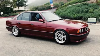 1995 BMW 540 Burnout