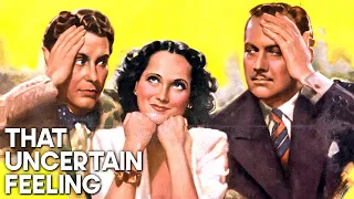 That Uncertain Feeling | MERLE OBERON | Old Comedy Film | Classic