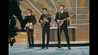 TheBeatlesIWANTTOHOLDYOURHAND(Ed Sullivan Show Live @ CBS StudiosNY Feb 9, '64)(Show#1)(GTRImprov)