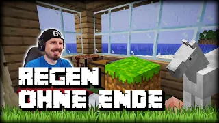 Mein Minecraft Abenteuer ⛺ Das Bett wird nass 🌧️ Tag 6