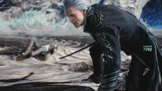 Nero vs Vergil on hell and Hell but without devil breakers