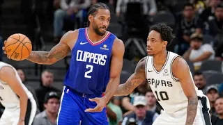Kawhi Leonard BOOED Loudly at Clippers vs Spurs 11.29.2019