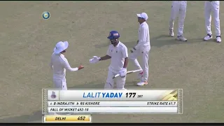 Tamil Nadu v Delhi Ranji Trophy 2022 Day 2 Highlights TN v DEL Ranji Trophy 2022 Highlights