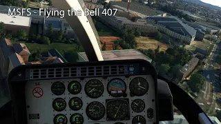 MSFS - Flying the Bell 407