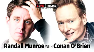 Randall Munroe in conversation with Conan O'Brien at Live Talks Los Angeles
