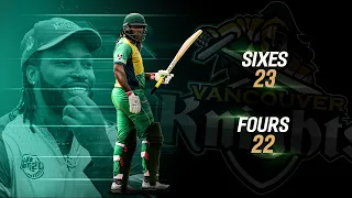 Most Boundaries Hit - Chris Gayle - Vancouver Knights | GT20 Canada Season 2