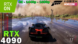 Forza Horizon 5 Ray Tracing | RTX 4090 | R9 7950X | 4K - 1440p - 1080p | Max Settings | DLSS