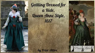 Dressing up for a ride, Queen Anne style!