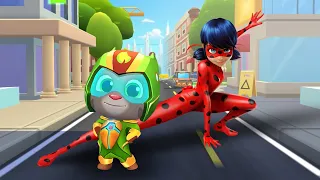 WHO IS THE BEST? TALKING TOM HERO vs. LADYBUG? - LITTLE MOVIES