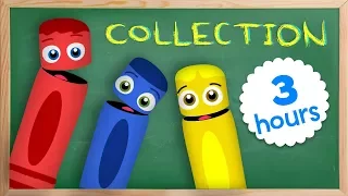 All Of The Colors Collection | Learn Colors For Children With Color Crew | Learning by Baby First TV