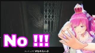 Himemori Luna React To Giant Baby Fetus Monster | Resident Evil 8 [Hololive/Eng Sub]