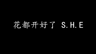 花都开好了 S.H.E (歌词版)