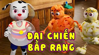 ĐẠI CHIẾN ĐỐM VỚI BẮP RANG 🍿🐶 Chuyện Của Đốm Mới Và Hay Nhất 2023 - Hoạt Hình Đốm, Bụng Bự, Tai To