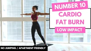 No Jumping - LOW IMPACT CARDIO Workout | Beginner Friendly - No.10