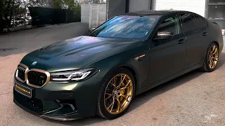 2023 BMW M5 CS - Akrapovic Exhaust Sound, Interior and Exterior