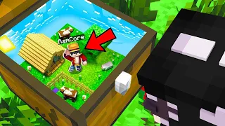 El mejor ESCONDITE de 1 PIXEL DENTRO DE UN COFRE 😂 MINECRAFT ESCONDITE con FRANCISCOGAMES y ALEXY