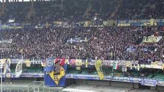 Verona, il sostegno, il colore e gli insulti del derby vs Vicenza, Serie B 2016/17