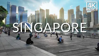 Singapore, Marina Bay Sands Bayfront 🇸🇬 [4K] Walking Tour