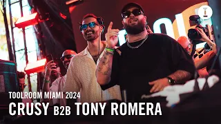 Crusy B2B Tony Romera - Live at Toolroom Miami 2024 [Tech House]