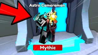 😱WOW!! *NEW* STRONGEST ASTRO TITAN CAMERAMAN in Toilet Tower Defense