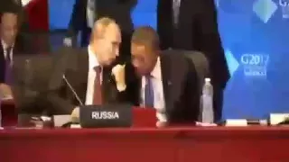 Путин и Барак Обама прикол