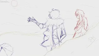 Kaeya and Diluc Genshin Impact Animatic